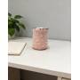 Tazza da mate in acciaio inossidabile con decorazioni di perle e diamanti, tazza da yerba mate a forma di zucca decorata a mano con strass per il consumo quotidiano.