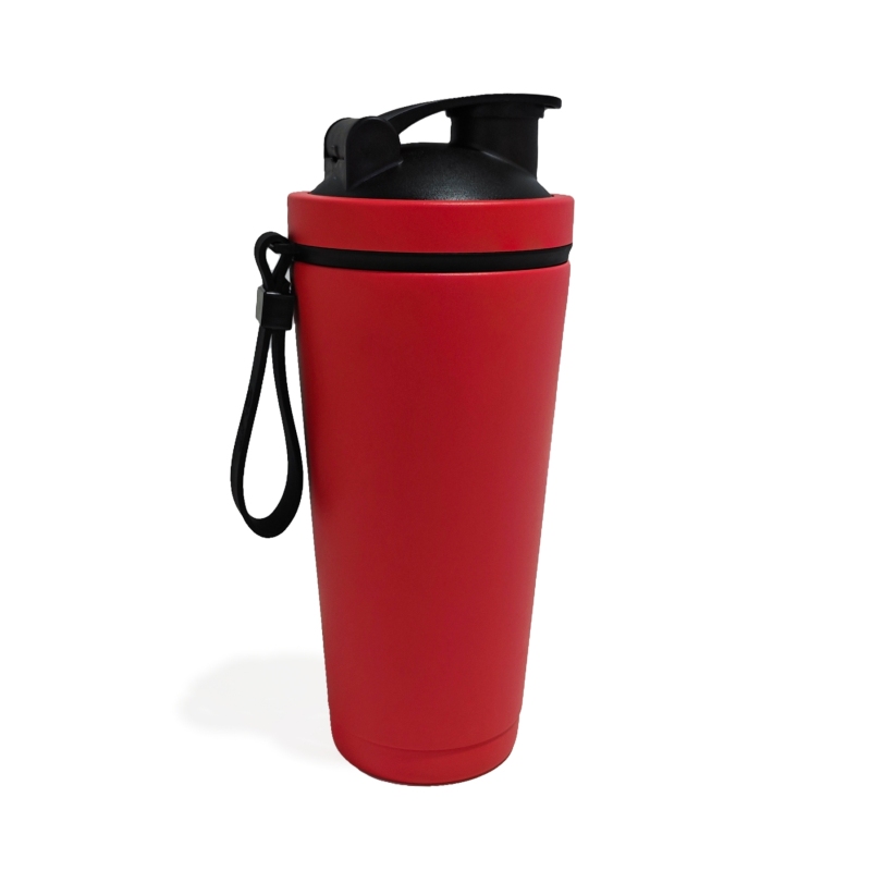 2024 New Eco Friendly Fitness Stainless Steel Protein Shaker Bottle Gym Drinkware