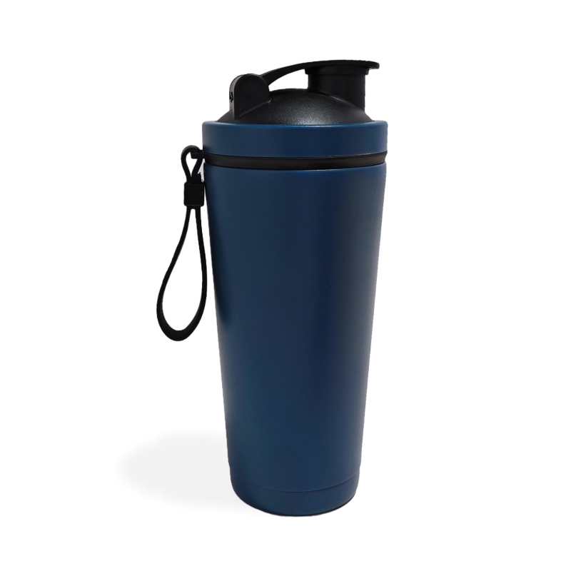 2024 New Eco Friendly Fitness Stainless Steel Protein Shaker Bottle Gym Drinkware