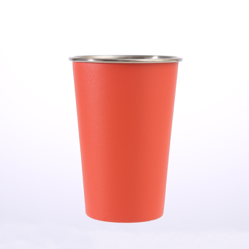 Wholesale Various Capacity Party Single Wall 304 Stainless Steel Coffee Beer Drink Cup