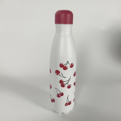 2025 New Style 3D Printing Craft 500 ml Vacuum Cola Cup SUS 304 Double Wall Insulated Bottle 12-24 Hours Thermal Performance