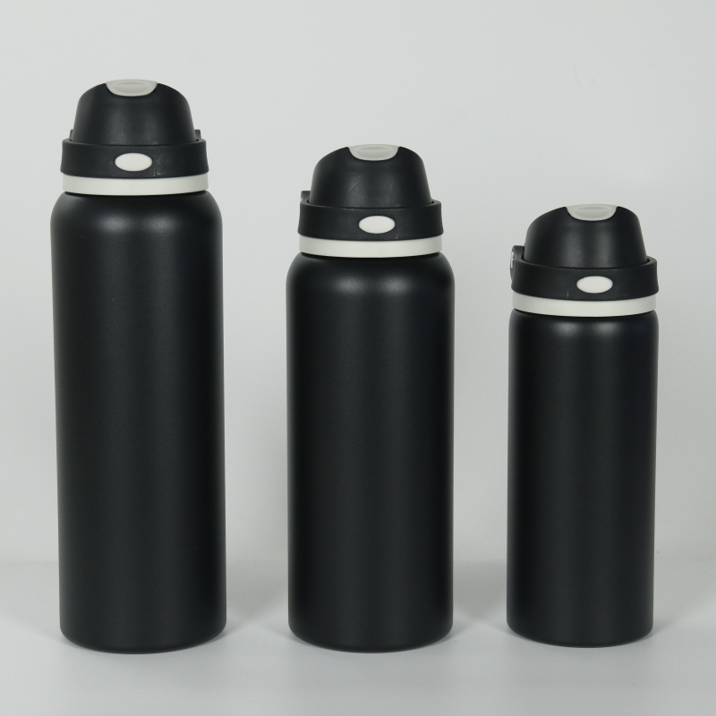 Double Wall Vacuum Insulated Leak-Proof BPA Free Sports Water Bottle 6-12 Hours Thermal Insulation Travel Tumbler