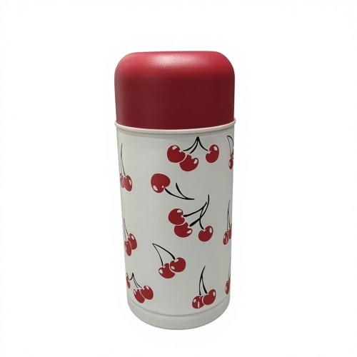 Double Wall Vacuum Insulated 304 Stainless Steel 1.0L Red & White Cherry Pattern Leak-Proof BPA Free Wide Mouth Thermos with Lid Double Wall Vacuum Insulated 304 Stainless Steel 1.0L Red & White Cherry Pattern Leak-Proof BPA Free Wide Mouth Thermos with Lid