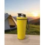 Copo térmico de aço inoxidável com tampa, novo design, isolamento a vácuo, mantém a temperatura por 6 a 12 horas, ecológico, portátil, ideal para viagens e para manter bebidas quentes ou frias.