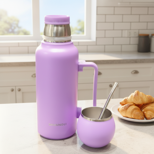 Big Capacity Stainless Steel Leak-Proof Vacuum Insulated Tumbler Thermos Flask Sport Water Bottle Camping Eco-Friendly 12-24