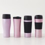 2024 Heißer Verkauf: Individuell gestalteter klassischer Reisebecher aus Edelstahl mit geschwungenem Korpus und Pressverschluss – ideal für Kaffee und andere Getränke.