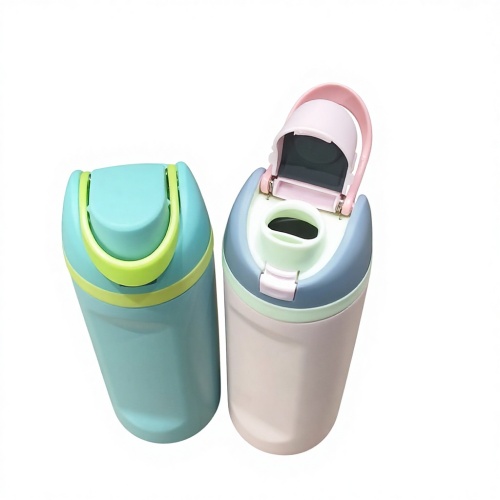 Original Factory Wholesale Classic 450ML Vacuum Insulated Stainless Steel Leak-Proof Cup Flip Lid Straw Handle Travel