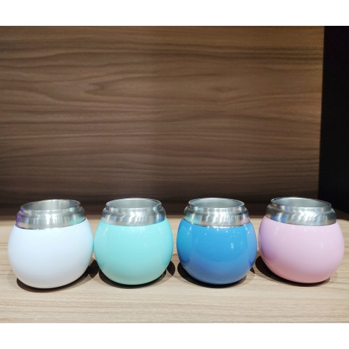 Wholesale Argentina Stainless Steel Yerba Mate Custom Tea Mug Tumbler Cup