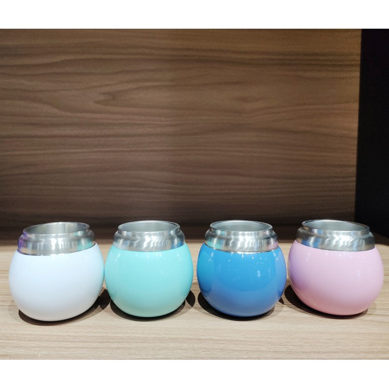 Wholesale Argentina Stainless Steel Yerba Mate Custom Tea Mug Tumbler Cup