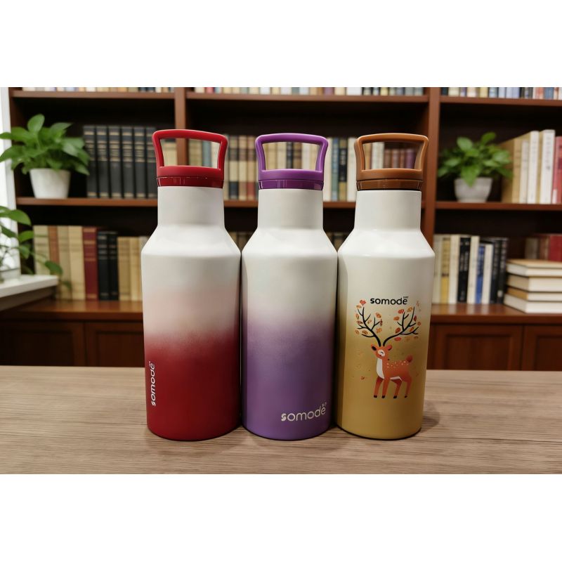 Gradient Customizable Stainless Steel Insulated Tumbler - Premium Double-Wall Design for  Hiking Camping Outdoor Use