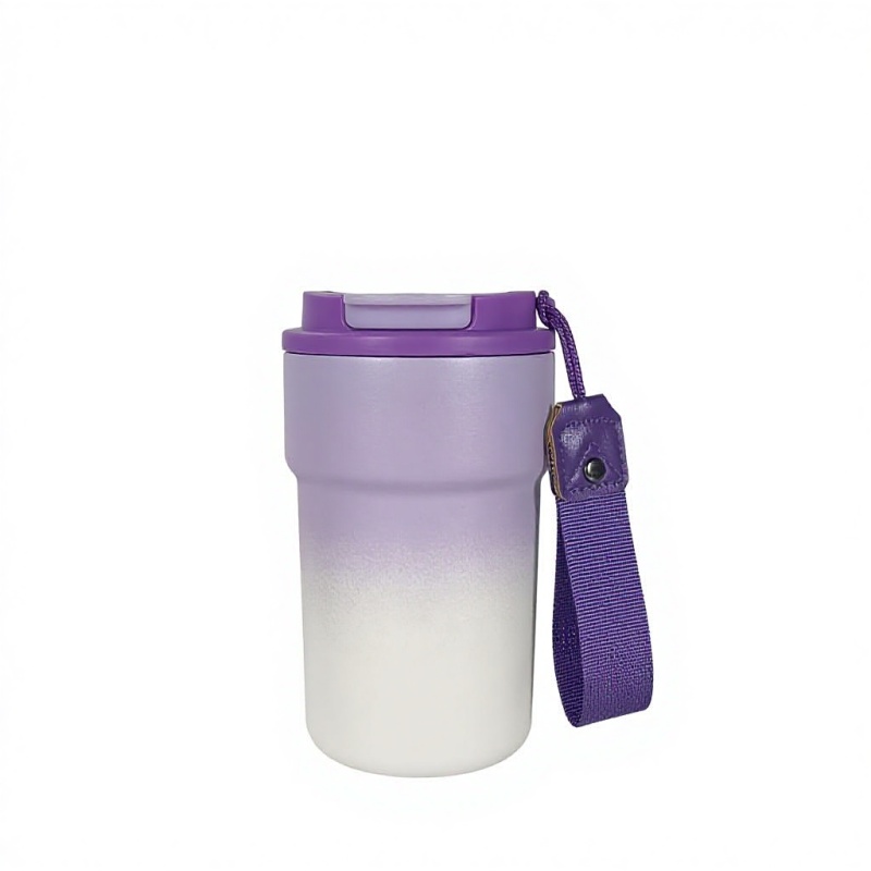 2026 Hot Selling Custom Logo Car Tumbler Coffee Mug Double Walled Vacuum Flask Bottle 350ml Stainless Steel Camping