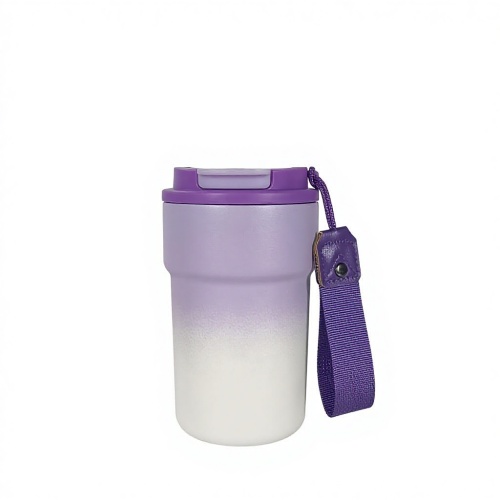 2026 Hot Selling Custom Logo Car Tumbler Coffee Mug Double Walled Vacuum Flask Bottle 350ml Stainless Steel Camping