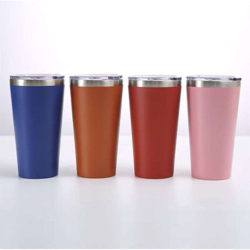 SUS304 Stainless Steel Cup Coffee Mug Car Water Cup Vacuum Tumbler Water Bottle Cup Set
