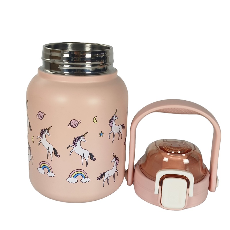 Cheap Big Belly 30oz 40oz Stainless Steel Double Wall Vacuum Insulated Cartoon Style 12-24hr Thermal Insulation BPA Free