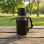 Premium Stainless Steel Insulated Jug with Handle & Matching Cup  BPA-Free, Durable Design