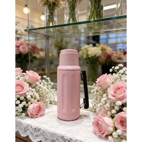 Stainless Steel Yerba Mate with Detachable Cup and Straw, Portable Leak-Proof Bullet Shaped Thermal Flask for Daily Use