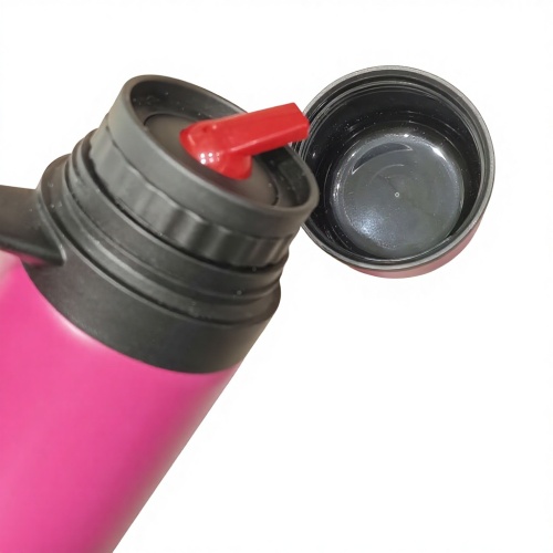 Customized Classic Stainless Steel Thermos Bottle Yerba Mate Sports Travel Double Wall Vacuum Dual-Use Lid Hot Drinks