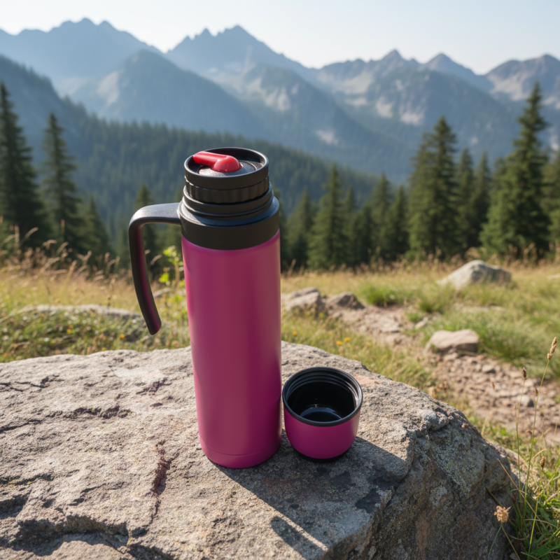 Customized Classic Stainless Steel Thermos Bottle Yerba Mate Sports Travel Double Wall Vacuum Dual-Use Lid Hot Drinks