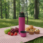 Customized Classic Stainless Steel Thermos Bottle Yerba Mate Sports Travel Double Wall Vacuum Dual-Use Lid Hot Drinks