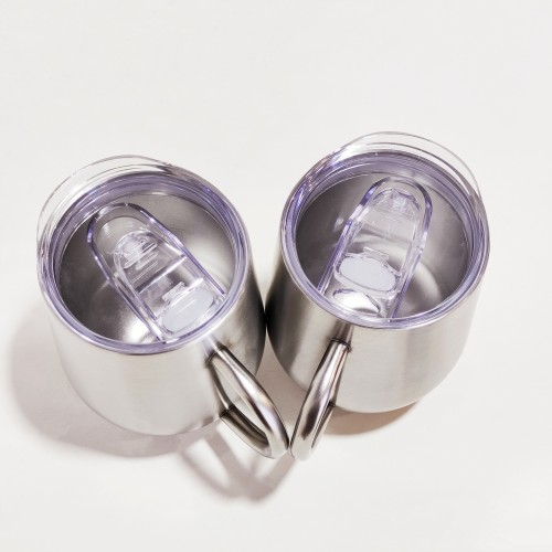 Double Wall Vacuum Insulated Stainless Steel Coffee Mug Tumbler Travel Coffee Mug with Handle