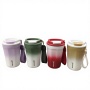 Thermos in acciaio inox SUS 304 di alta qualità, isolamento termico per 6-12 ore, 400 ml, tazza da ufficio, bicchiere da caffè, cinturino in corda, a prova di perdite.
