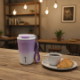 Thermos in acciaio inox SUS 304 di alta qualità, isolamento termico per 6-12 ore, 400 ml, tazza da ufficio, bicchiere da caffè, cinturino in corda, a prova di perdite.