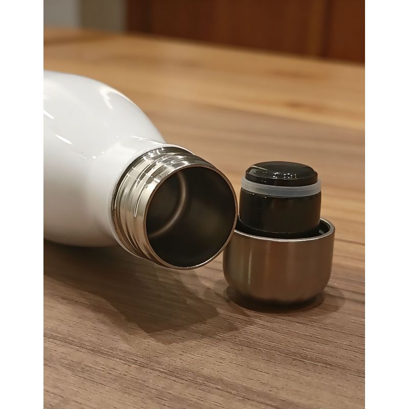 Gradient White & Purple 150-1000ml Stainless Steel Insulated Tumbler Cola Shaped Bottle