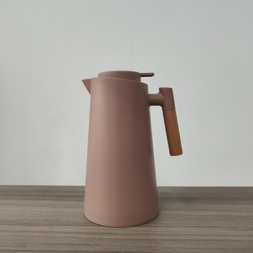 HIigh Quality Asbestos Free Vacuum Insulated Thermos Plastic Shell Glass Inner Thermal Coffee Pot