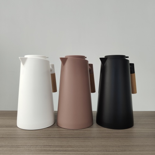 HIigh Quality Asbestos Free Vacuum Insulated Thermos Plastic Shell Glass Inner Thermal Coffee Pot HIigh Quality Asbestos Free Vacuum Insulated Thermos Plastic Shell Glass Inner Thermal Coffee Pot