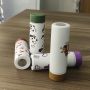 Lovely Pattern Mini Double Walled Stainless Steel Vacuum Straight Shaped Light Leak-Proof BPA Free Thermos Flask for Kids
