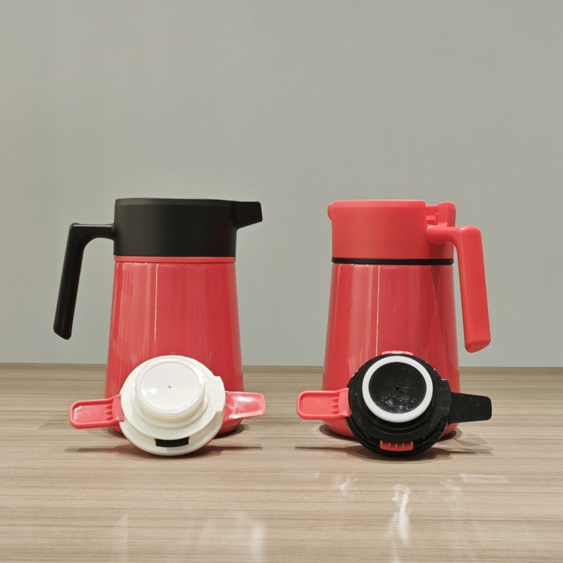 Vacuum Insulated Stainless Steel Camping Water Kettle 12-24 Hours Thermal Insulation Portable Leak-Proof BPA Free Vacuum Flask