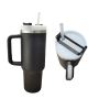 40 Oz Tumbler Custom Logo Stainless Steel Vacuum Insulated Water Bottle Travel Car Cup