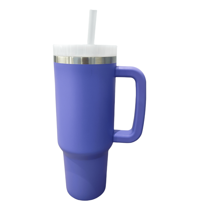 40 Oz Tumbler Custom Logo Stainless Steel Vacuum Insulated Water Bottle Travel Car Cup