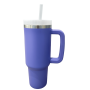 40 Oz Tumbler Custom Logo Stainless Steel Vacuum Insulated Water Bottle Travel Car Cup