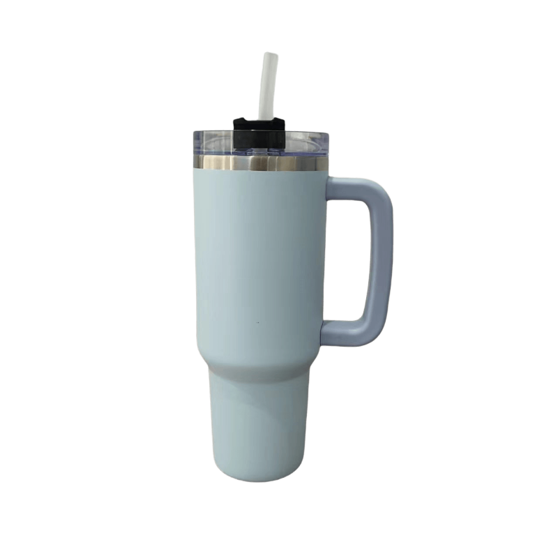 40 Oz Tumbler Custom Logo Stainless Steel Vacuum Insulated Water Bottle Travel Car Cup