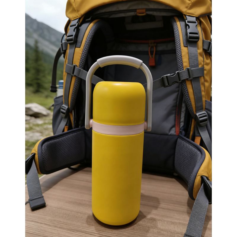 Stainless Steel Thermos Cup Large Capacity Leak-Proof BPA Free Portable Mini Pocket Classic Double Wall Vacuum Insulated 12-24