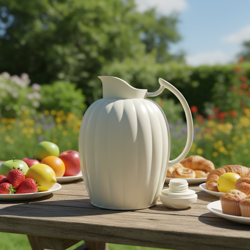 Jarra de agua de vidrio de lujo con doble pared y aislamiento al vacío, tapa a prueba de fugas, libre de BPA, ecológica, gran capacidad, aislamiento de 6 horas, ideal para fiestas.