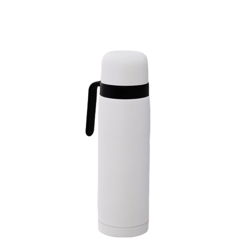 Classic 1000ml Vacuum Insulated Water Bottle Stainless Steel Bullet Shape Water Bottle Yerba Mate Set Flask With Handle
