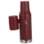 Double Wall Stainless Steel Vacuum Thermos Flask Handgrip 12-24 Hours BPA Free Wide Mouth Tumbler for Camping Outdoor Use
