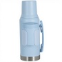 Double Wall Stainless Steel Vacuum Thermos Flask Handgrip 12-24 Hours BPA Free Wide Mouth Tumbler for Camping Outdoor Use