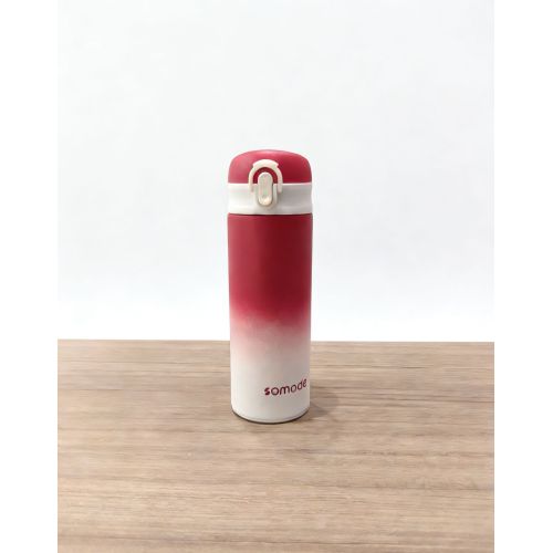 Office & Travel Portable Gradient Red Thermos Shuangli Flip-Top Vacuum Flask with Tea Filter Office & Travel Portable Gradient Red Thermos Shuangli Flip-Top Vacuum Flask with Tea Filter