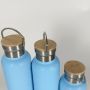 Bouteille isotherme en acier inoxydable avec logo personnalisé, sans BPA, étanche, à double paroi, idéale pour la salle de sport et les voyages.