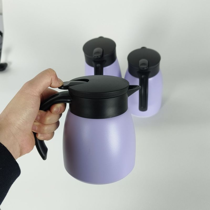 Stylish Insulated Stainless Steel Coffee Kettle Leak Proof Customizable Branding Option