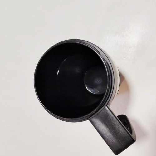 16oz Stainless Steel and Plastic Travel Mug Car Mug Travel Cup with Lid and Handle