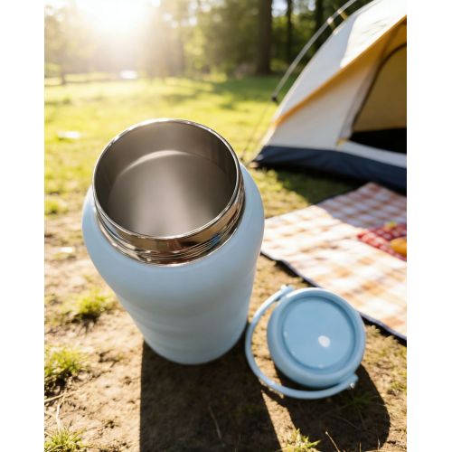 100% Leakproof Splashproof Easy to Clean Double Wall 304 Stainless Steel BPA Free Insulation Bottle for Travel