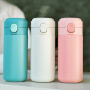 Wholesale Custom New Bouncing Cup Lock Stainless Steel Vacuum Pea Cup Water Bottle