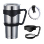 30oz Tumbler Stainless Steel Tumbler Cup With Lid and Straw Vacuum Insulated Double Wall Travel Coffee Mug Cups