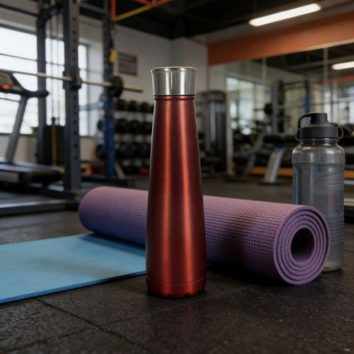 Double Wall Vacuum Insulated Stainless Steel Straight Cup 500ml Eco-Friendly BPA Free Leak-Proof 12-24 Hours Business Gifts