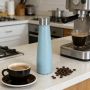 Doppelwandiger, vakuumisolierter Edelstahlbecher, 500 ml, umweltfreundlich, BPA-frei, auslaufsicher, 12–24 Stunden, ideales Geschenk für Geschäftskunden