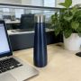 Doppelwandiger, vakuumisolierter Edelstahlbecher, 500 ml, umweltfreundlich, BPA-frei, auslaufsicher, 12–24 Stunden, ideales Geschenk für Geschäftskunden